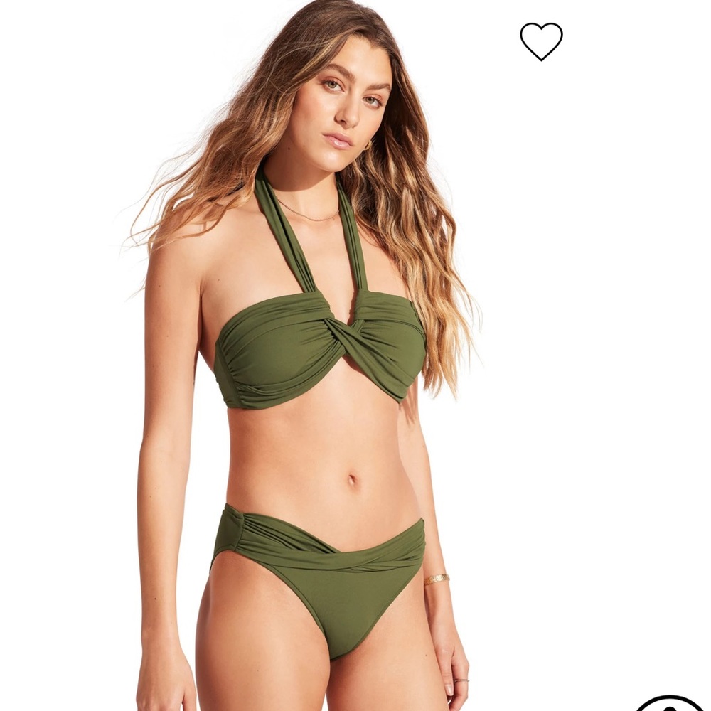 Seafolly Covertible Bandeau Bikini Top